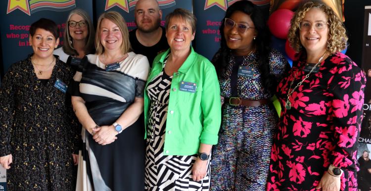 Members of the Healthwatch South Tees team at the STAR Awards