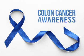 blue ribbon for colon cancer awareness