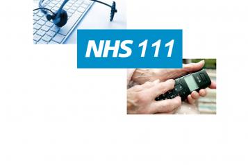 NHS 111 Service Feedback Report front cover