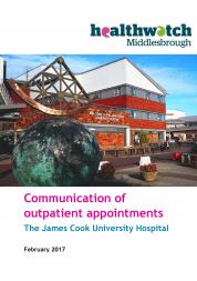 Outpatient Appointments Report front cover