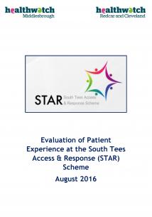 STAR Scheme Report Front Cover